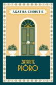 Zatrute pióro. Autor: Agatha Christie. Dadada.pl Okładka książki Zatrute pióro