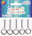 Opakowanie Zawieszki z karabińczykiem 6cm, 5szt