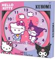 Zegar ścienny Hello Kitty 25 cm HK50199. Wydawca: Kids Euroswan. Dadada.pl Opakowanie Zegar ścienny Hello Kitty 25 cm HK50199