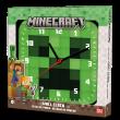 Opakowanie Zegar ścienny kwadratowy Minecraft MIN3058