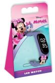 Opakowanie Zegarek LED Z Przypinką Minnie