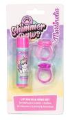 Opakowanie Zestaw balsam do ust i pierścionki