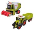 Opakowanie Zestaw Claas Mini traktor kombajn i przyczepa