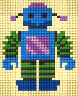Opakowanie Zestaw do haftu Moje pierwsze wyszywanie Robot