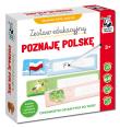 Zestaw edukacyjny. Poznaję Polskę. Książka + puzzle do pisania. Kapitan Nauka. Autor: Patrycja Grześkowiak. Dadada.pl Okładka książki Zestaw edukacyjny. Poznaję Polskę. Książka + puzzle do pisania. Kapitan Nauka