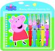 Opakowanie Zestaw markery Peppa 5szt + notes +szablon