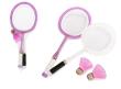 Opakowanie Zestaw rakietek + 2 lotki różowy