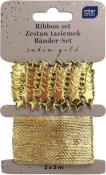 Opakowanie Zestaw tasiemek 2x2m Satin Gold