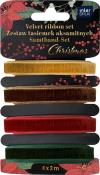Opakowanie Zestaw tasiemek aksamitnych 4x2m Christmas