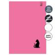 Opakowanie Zeszyt A4 32 kartki gładki 90g Kot różowy