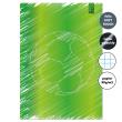 Opakowanie Zeszyt A4 32 kartki w kratkę 90g Piłka zielona