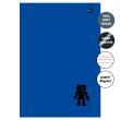 Opakowanie Zeszyt A4 32k.w 3 linie kolor Robot 90g