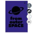 Opakowanie Zeszyt A4 32k.w linie z marginesem Space 90g