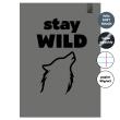 Opakowanie Zeszyt A4 32k.w linie z marginesem Stay Wild  90g