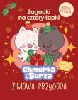 Okładka książki Zimowa Przygoda. Chmurka i Burza. Zagadki na cztery łapki