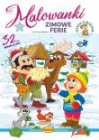 Okładka książki Zimowe ferie. Malowanki