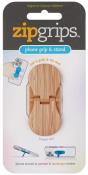 Opakowanie ZipGrip uchwyt na palce do telefonu Drewno